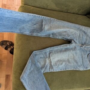 Denim Forum Light Blue Straight Jeans